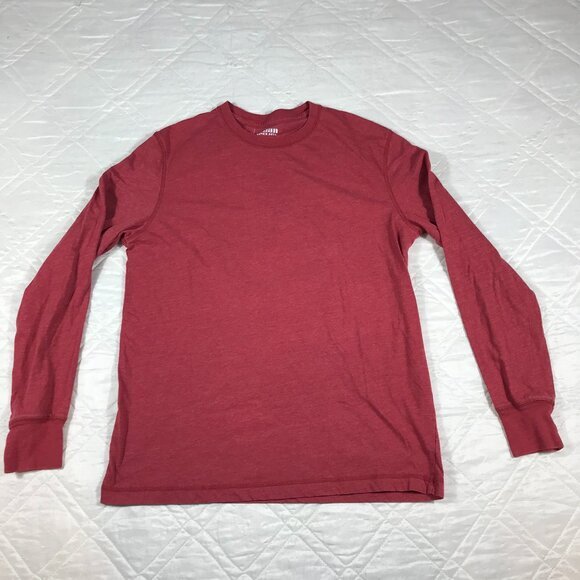 urban‎ pipeline burgundy long sleeve T shirt Large - Picture 1 of 3